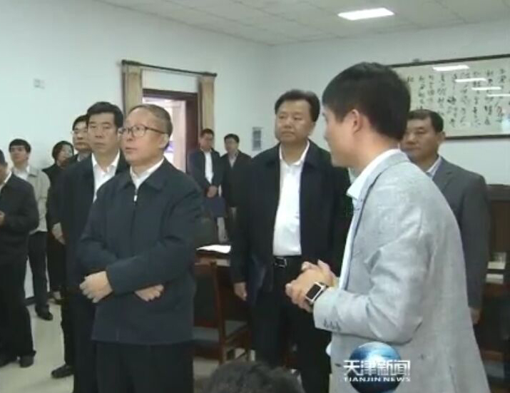 中央政治局委員、天津市市委書記李鴻忠